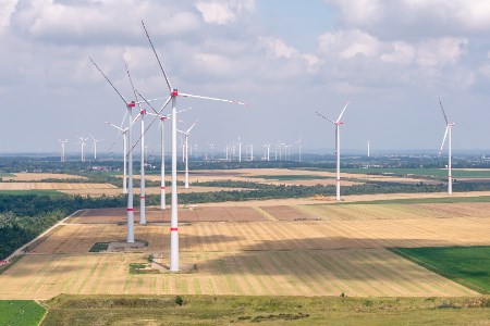 RWE commissions wind farm on former opencast mining site