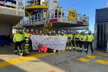 Global Wind Service completes secondary steel structures installation for Thor project