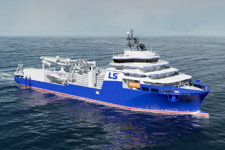 Kongsberg Maritime suministra paquetes tecnológicos llave en mano para buques tendidos de cables.